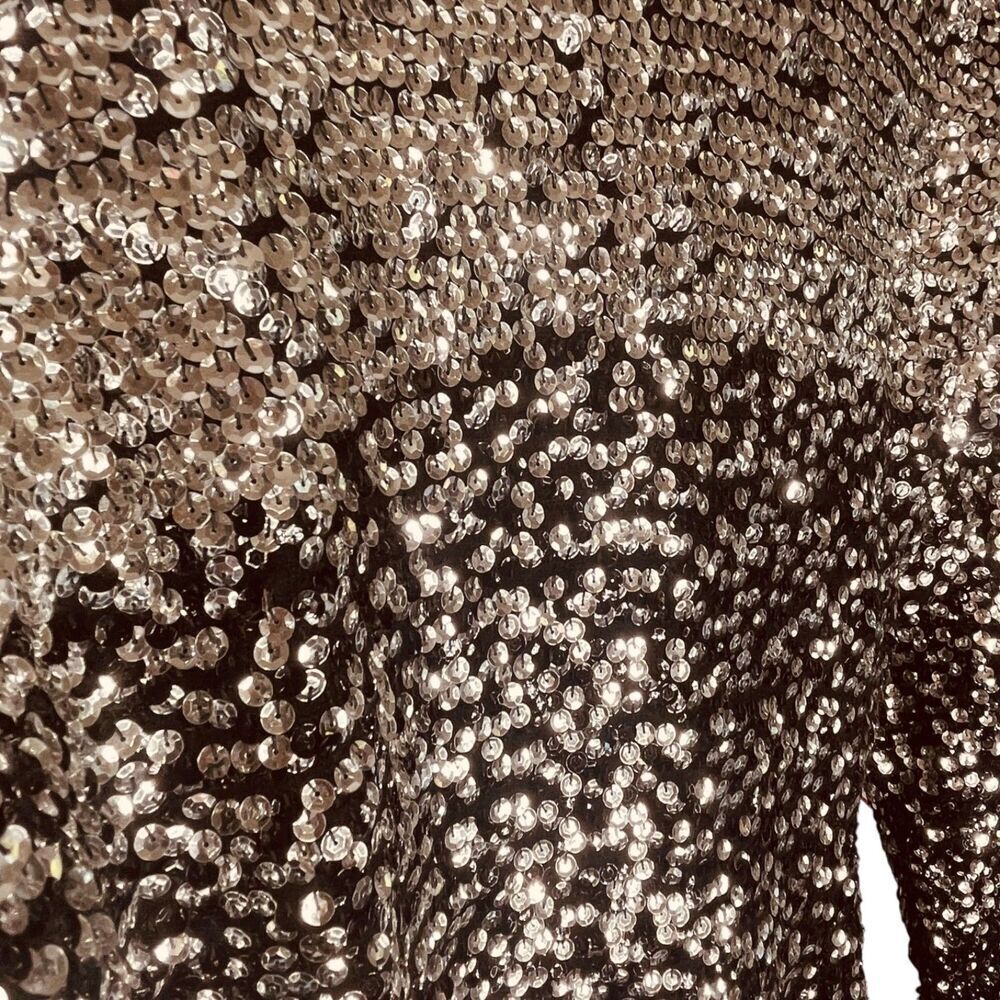 Adrienne Vittadini Sequins Ombre Mini Dress - Picture 5 of 10